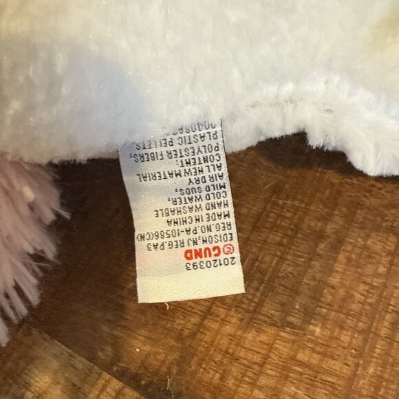 Gund White Unicorn Plush Rainbow Stuffed Animal Toy Floppy 20120393 - Picture 8 of 11